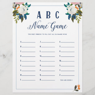 ABC Baby Name Showspiel