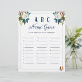 ABC Baby Name Showspiel (Stehend Vorderseite)