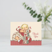 ABC Baby Postkarte (Stehend Vorderseite)