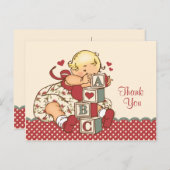 ABC Baby Postkarte (Vorne/Hinten)