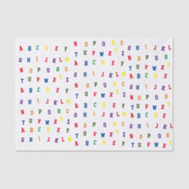 ABC Baby Shooter Tissue Paper Seidenpapier