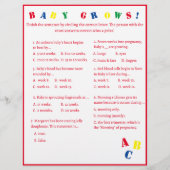 ABC "Baby wächst!" Flyer (Vorne)