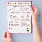 ABC "Baby wächst!" Flyer (Hand)