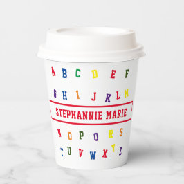 ABC Babydusche Papiertasse Pappbecher