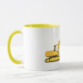 ABC Baggerbauwagen Tasse (Links)