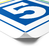 ABC-Blöcke Poster (Ecke)