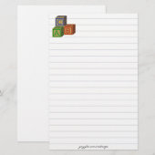 ABC Blockierung Briefpapier (Vorne/Hinten)