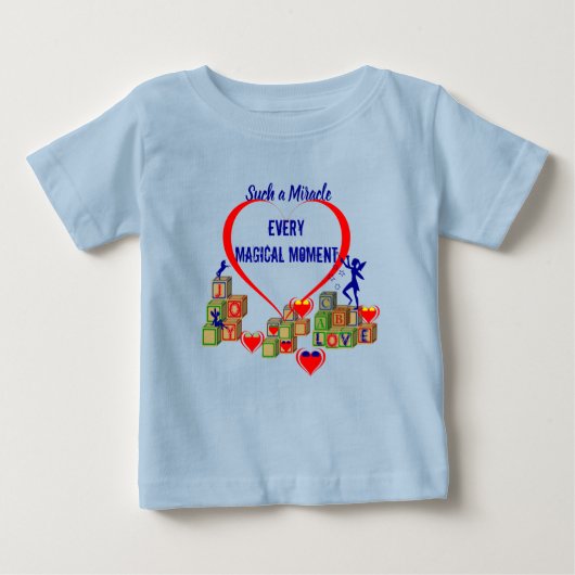 ABC Blocks - Wunder Baby T - Shirt (Vorderseite)