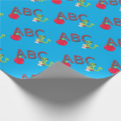 ABC Bookworm Muster Geschenkpapier (Ecke)