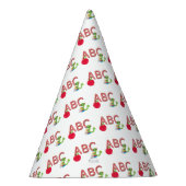 ABC-Bücherwurm Partyhütchen (Rechts)