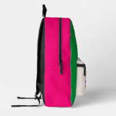 ABC-Buchstaben Bedruckter Rucksack (Links)