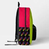 ABC-Buchstaben Bedruckter Rucksack (Links)