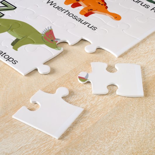 ABC-Dinosaurier-Puzzle Puzzle (Seite)