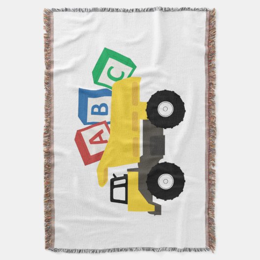 ABC Dump Truck Construction Trucks Decke (Vorderseite Vertikal)