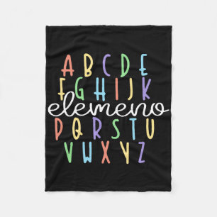 Abc Elemeno Kindergarten Lehrer Niedlich Geschenke Fleecedecke