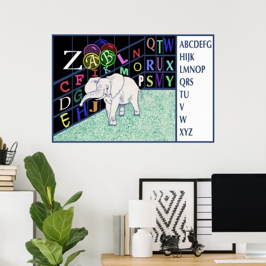 ABC ELEPHANT-Posten#140/pos Poster (Heimbüro)