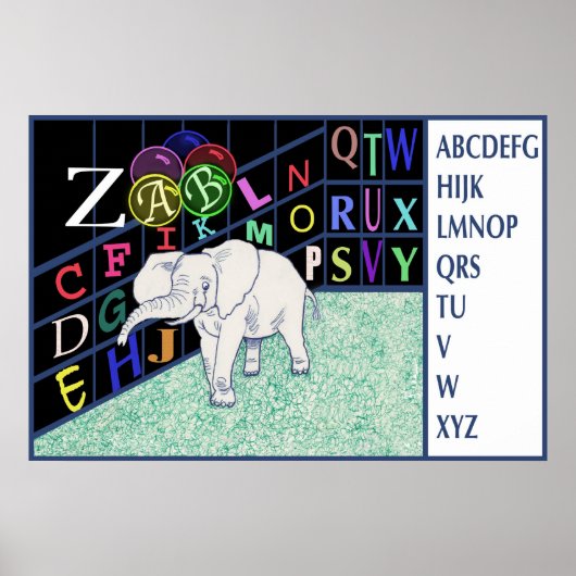 ABC ELEPHANT-Posten#140/pos Poster (Vorne)