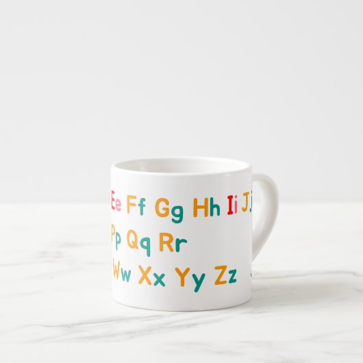 ABC ESPRESSOTASSE (Vorderseite Rechts)