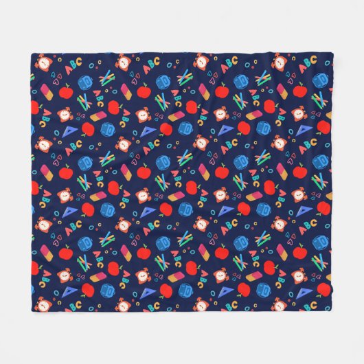 ABC FLEECEDECKE (Vorderseite (Horizontal))