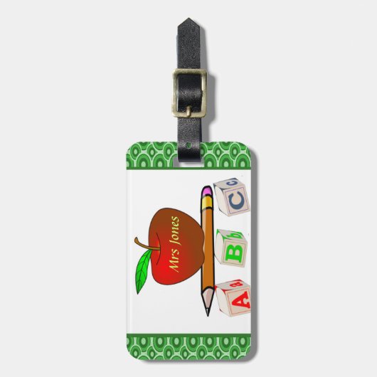 ABC GEPÄCKANHÄNGER (Vorderseite vertikal)