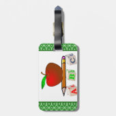 ABC GEPÄCKANHÄNGER (Rückseite vertikal)