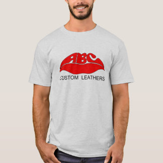 ABC-Gewohnheits-Leder T-Shirt