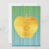 ABC Golden Apple Rentirement Send Off Einladung (Vorderseite)