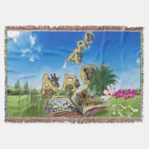 ABC Hauptstadt Alphabet Themen. Decke