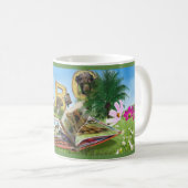 ABC Hauptstadt Alphabet Themen. Kaffeetasse (VorderseiteRechts)