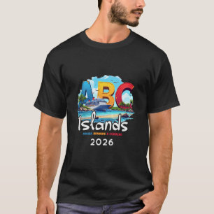 ABC-Inseln Aru Bonaire Curacao Kreuzfahrt Urlaub 2 T-Shirt