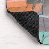 ABC-Inseln, ARUBA, Palm Beach: Farbiges Café Mousepad (Ecke)