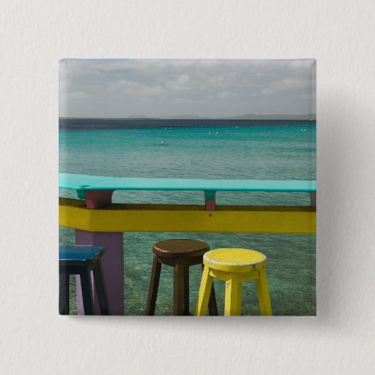 ABC-Inseln, BONAIRE, Kralendijk:Meerblick Button (Vorderseite)