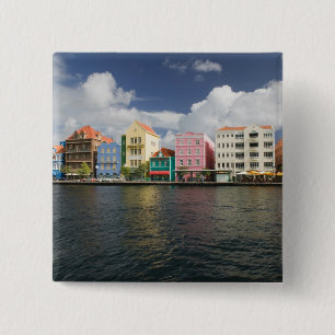 ABC-Inseln, CURACAO, Willemstad: Hafenfront Button