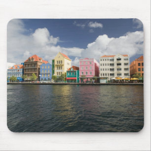 ABC-Inseln, CURACAO, Willemstad: Hafenfront Mousepad