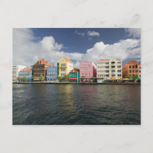 ABC-Inseln, CURACAO, Willemstad: Hafenfront Postkarte