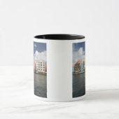 ABC-Inseln, CURAÇAO, Willemstad: Harborfront Tasse (Zentrum)