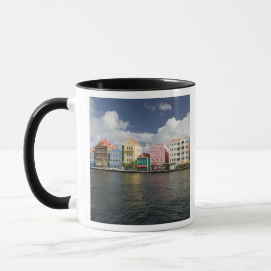 ABC-Inseln, CURAÇAO, Willemstad: Harborfront Tasse (Links)