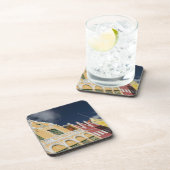 ABC-Inseln, CURACAO, Willemstad: Punda Getränkeuntersetzer (Rechte Seite)