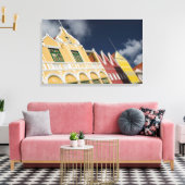 ABC-Inseln, CURACAO, Willemstad: Punda Leinwanddruck (Insitu (Wohnzimmer))