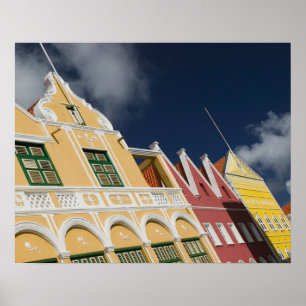 ABC-Inseln, CURACAO, Willemstad: Punda Poster