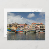 ABC-Inseln, CURACAO, Willemstad: Punda, Postkarte (Vorne/Hinten)