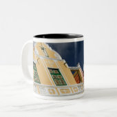 ABC-Inseln, CURACAO, Willemstad: Punda Zweifarbige Tasse (Vorderseite Links)
