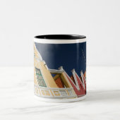 ABC-Inseln, CURACAO, Willemstad: Punda Zweifarbige Tasse (Mittel)