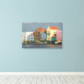 ABC-Inseln, KURAKAO, Willemstad: Hafen 2 Leinwanddruck (Insitu (Holzboden))