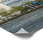 ABC-Inseln, KURAKAO, Willemstad: Hafen 2 Poster (Ecke)