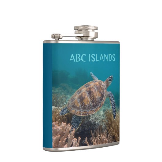 Abc island turtle flachmann (Rechts)