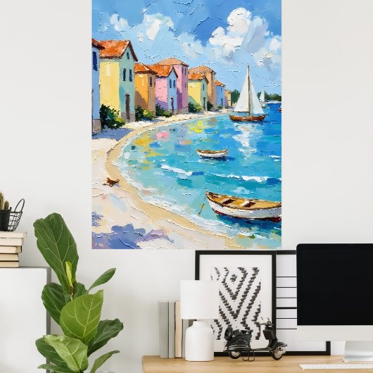 Abc islands coast poster (Heimbüro)