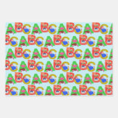 ABC Kids Design Wrapper Geschenkpapier Set (Vorderseite 2)