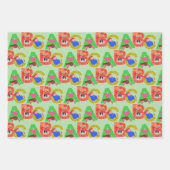 ABC Kids Design Wrapper Geschenkpapier Set (Vorderseite)