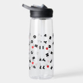 abc Kindergarten Brief Safari Wildbaumschule Trinkflasche (Rechts)